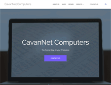 Tablet Screenshot of cavannet.ie